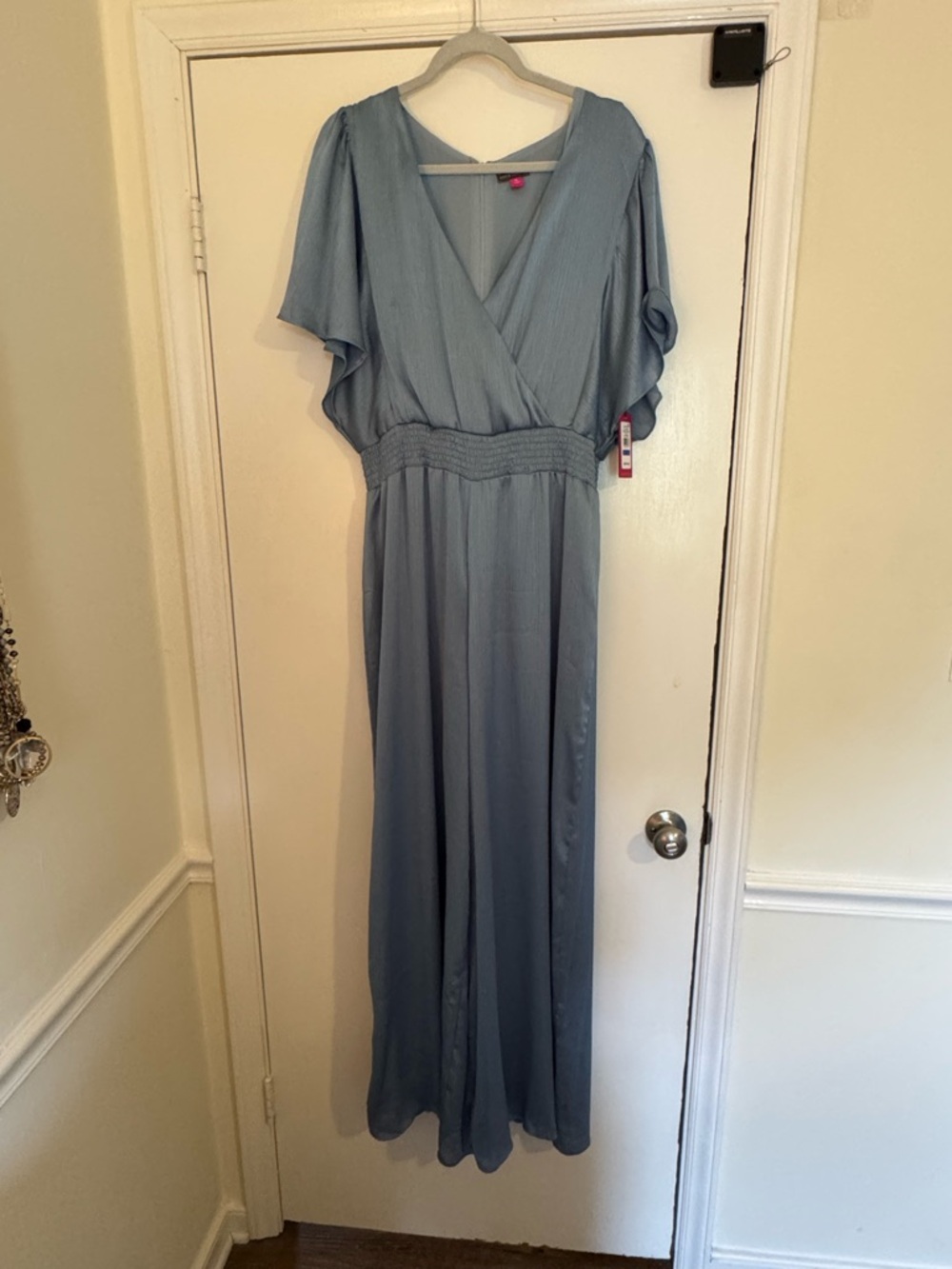 NWT Vince Camuto Dusty Blue Jumpsuit